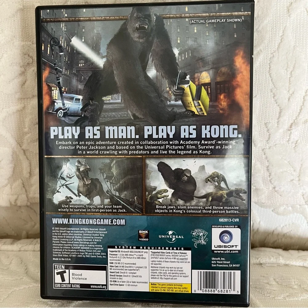 Peter Jackson’s King Kong Official PC Game